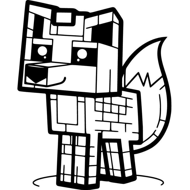 fox from minecraft