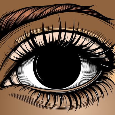 realistic eye