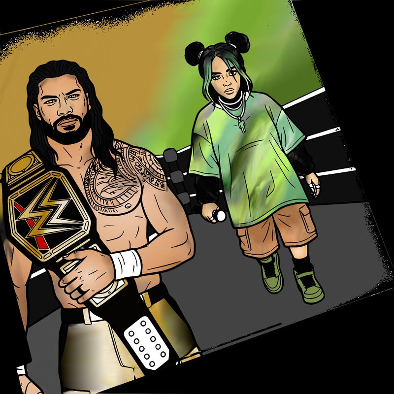 wwe and billie eilish