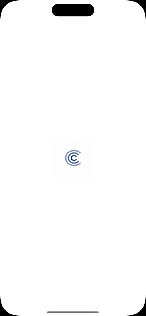 Pantalla de inicio de la aplicación de formación empresarial Station C con el logotipo