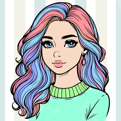 realistic woman