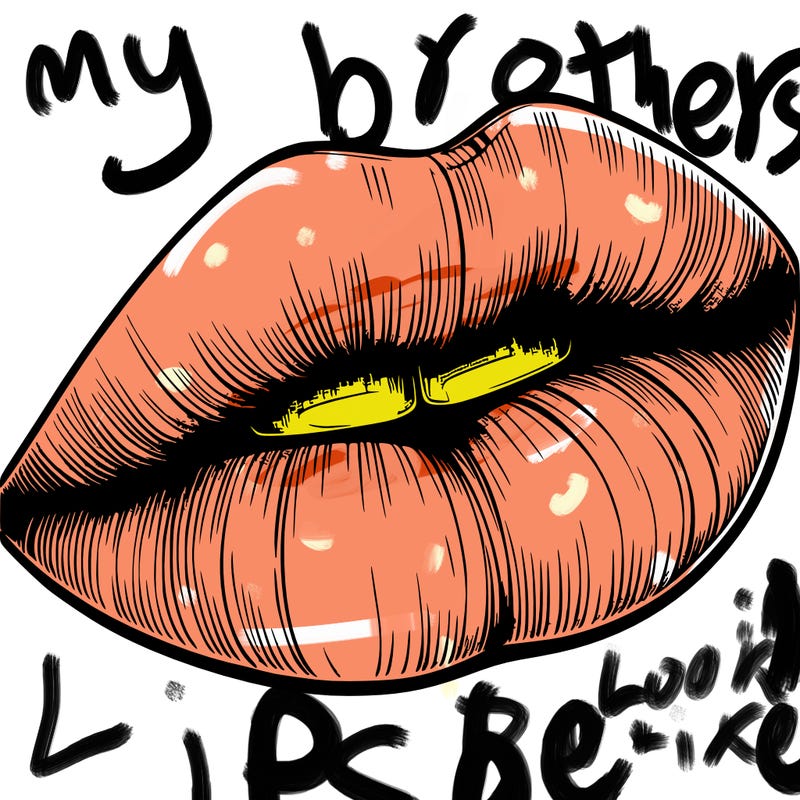 realistic lips