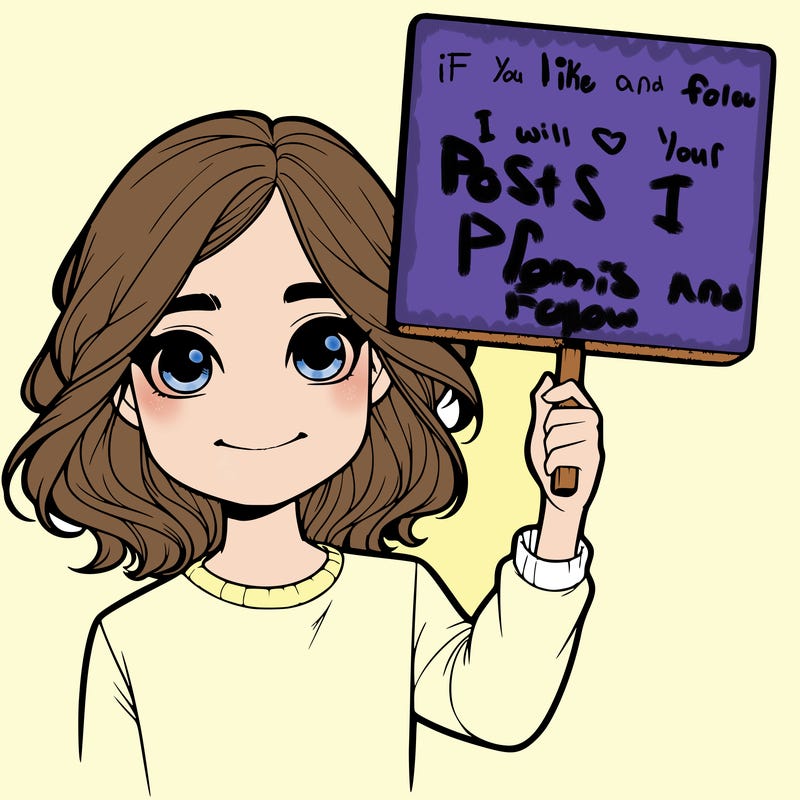 realistic girl holding up a sign