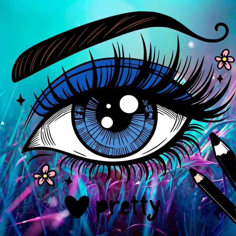pretty eye