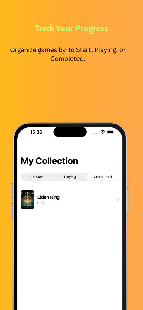 Happy RockMods : Gaming Hub - Interface of the Happy RockMods app showing game progress tracking for Elden Ring