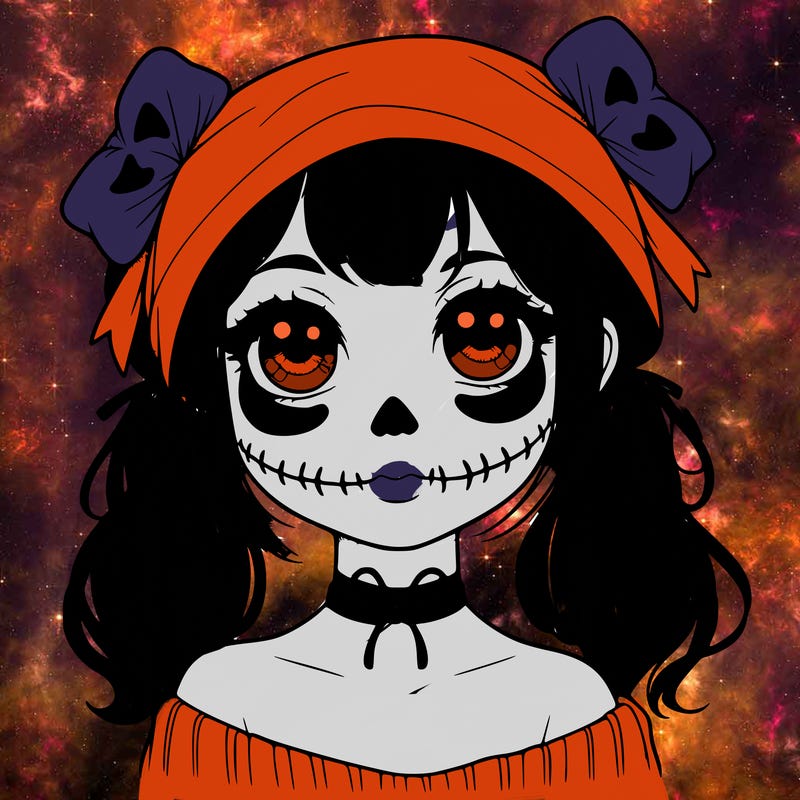 realistic girl halloween