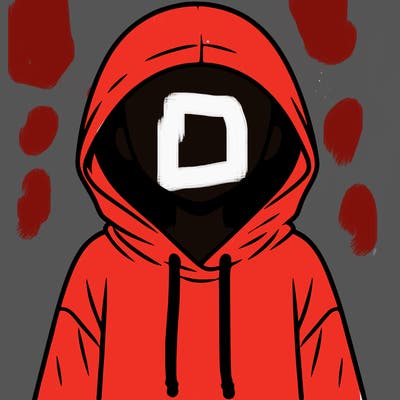 faceless girl in hoodie