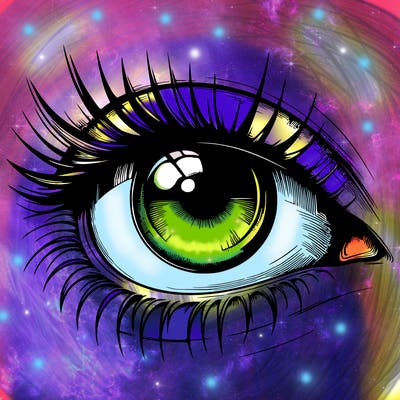 realistic eye
