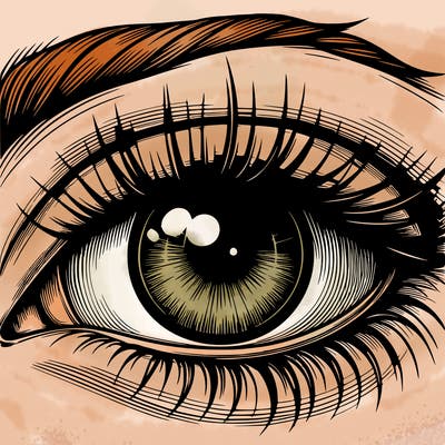 realistic eye