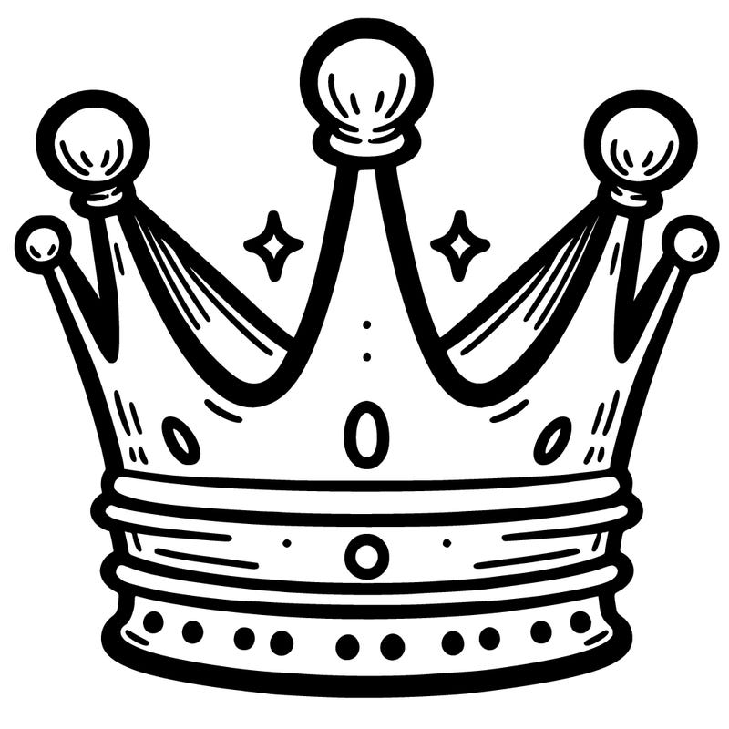 very simple crown