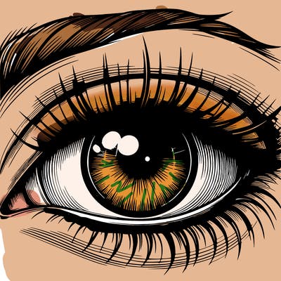 realistic eye
