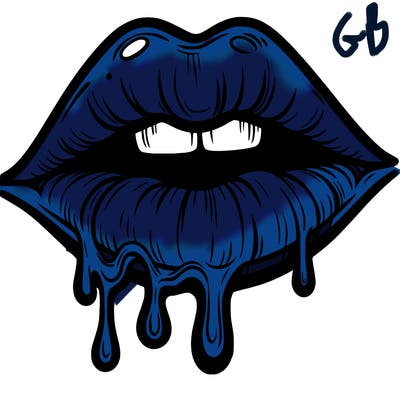 lips that look realistic and drip