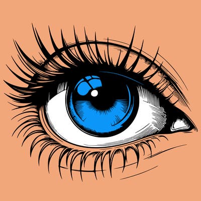 realistic eye