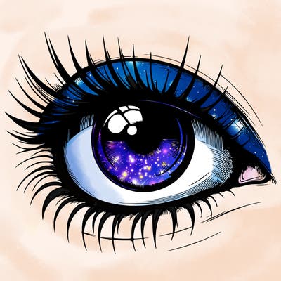realistic eye