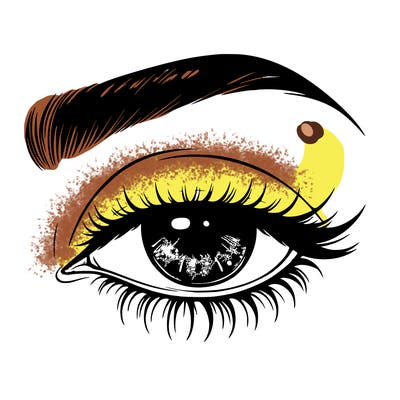 eye closed realistic