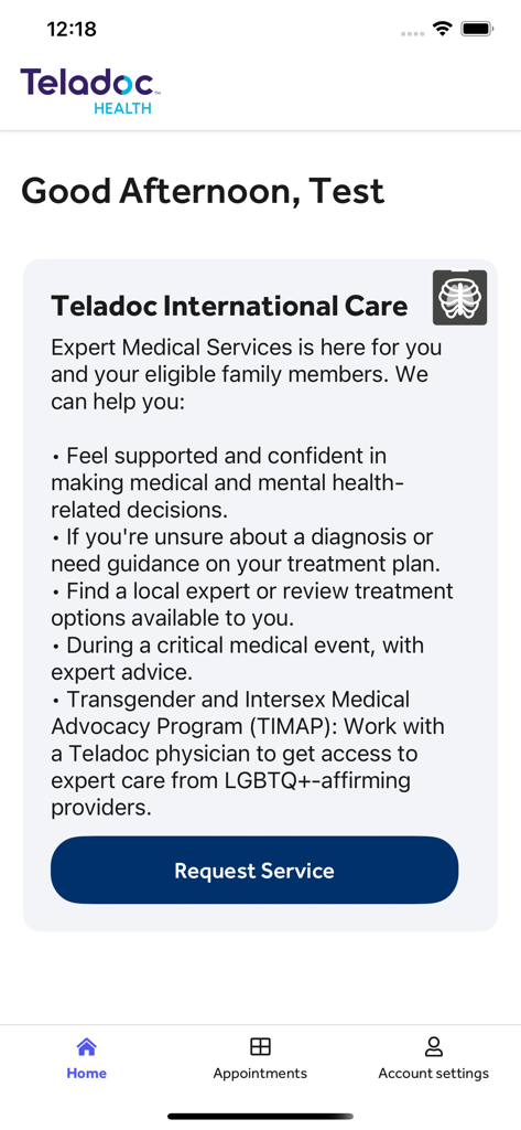 Teladoc International Care - Health & Fitness App | MWM