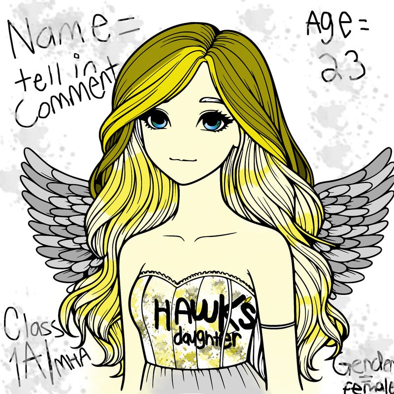 realistic girl with wings