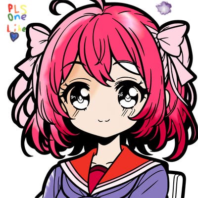 manga character girl