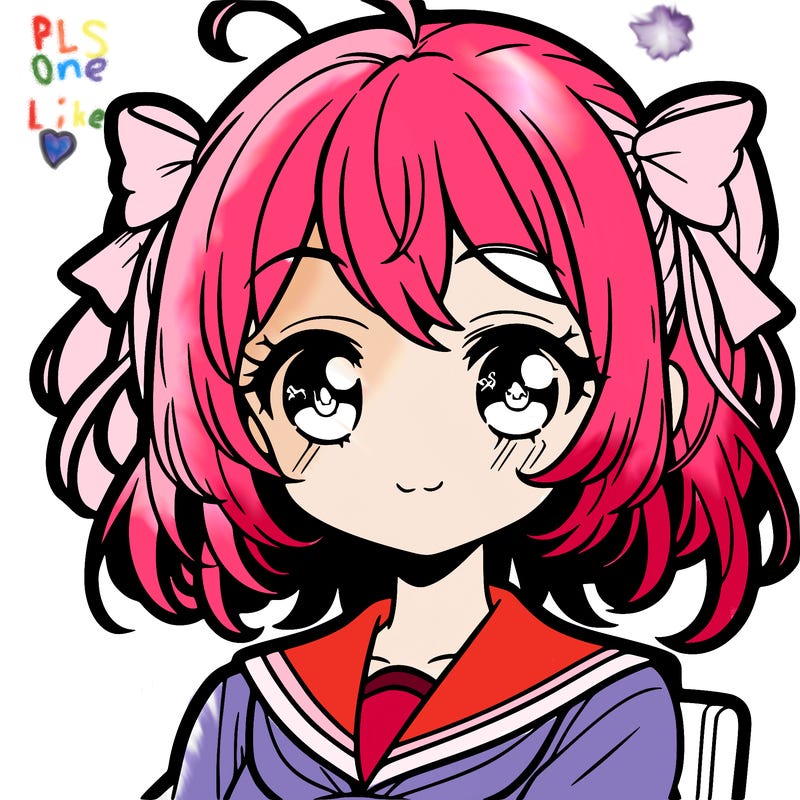 manga character girl