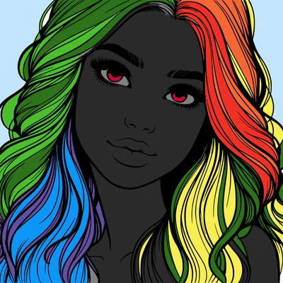 beautiful realistic girl