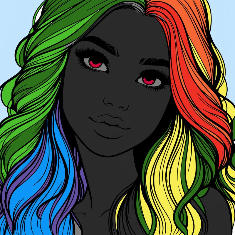 beautiful realistic girl