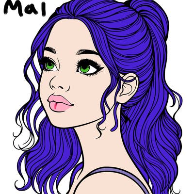 beautiful realistic girl