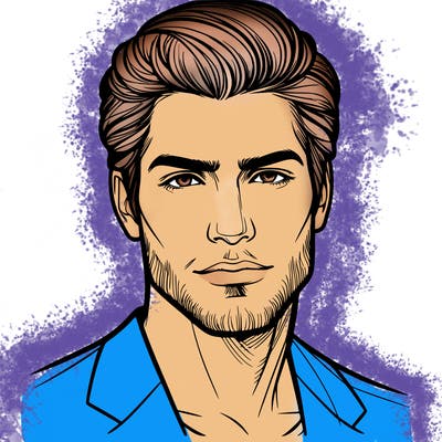 handsome man