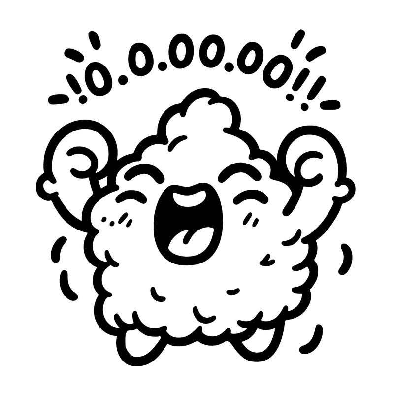 a chicken nugget that is sooooooo happy