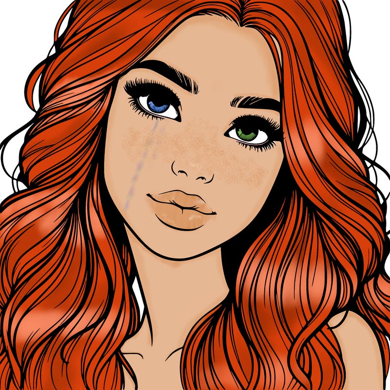 beautiful realistic girl