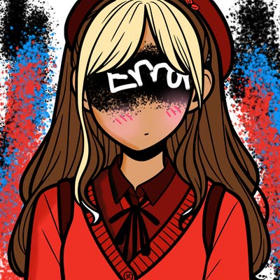 faceless preppy girl