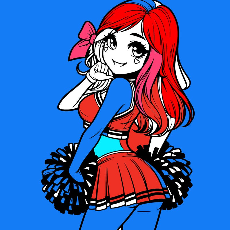 realistic cheerleader