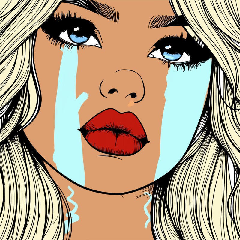 really realistic girl with lips