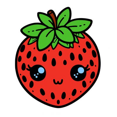 cute strawberry