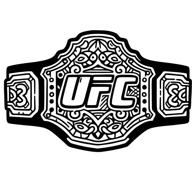 ufc belt