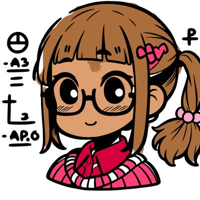 nerd girl