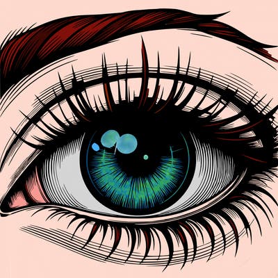 realistic eye
