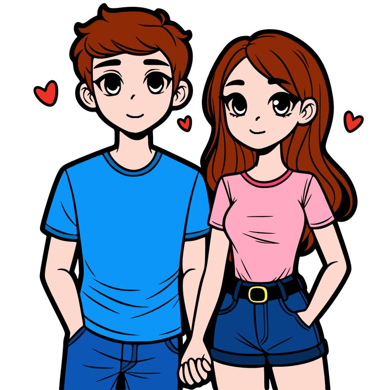 boyfriend and girlfriend