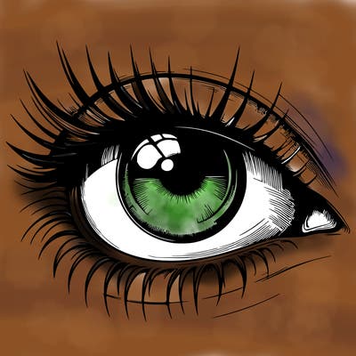 realistic eye