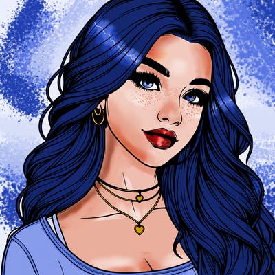 detailed realistic girl