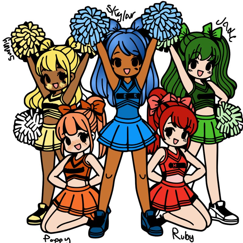 cheerleaders