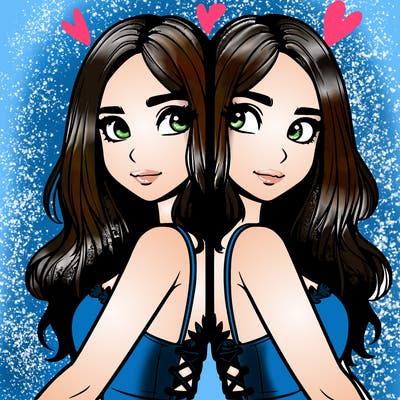 a realistic girl split