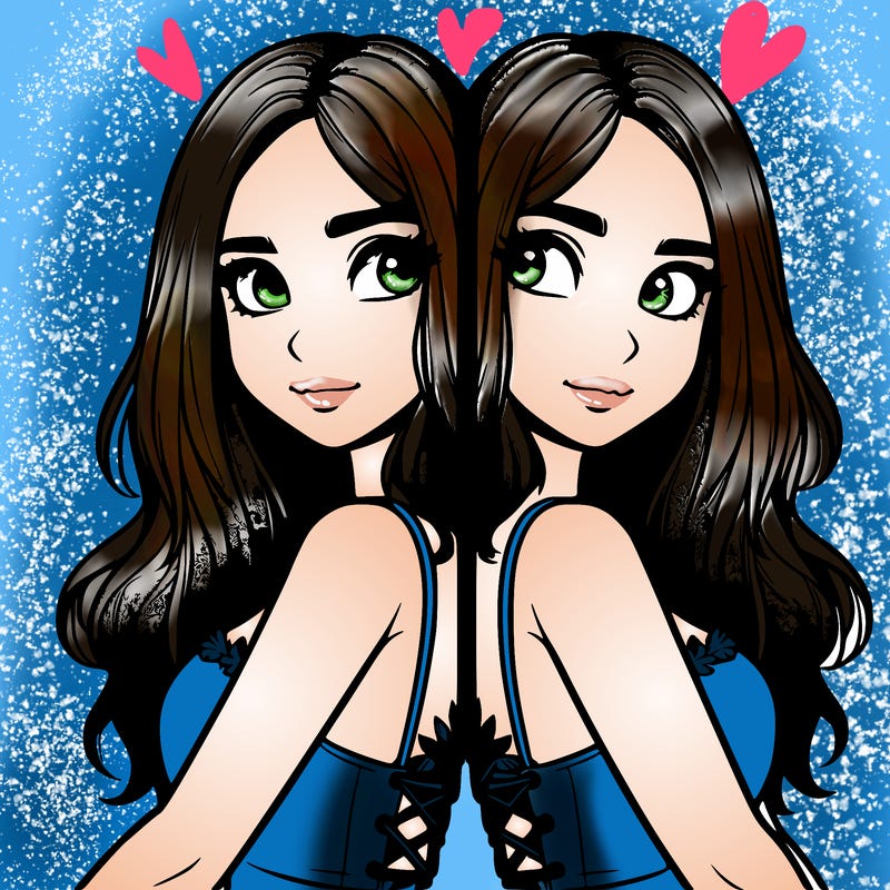 a realistic girl split