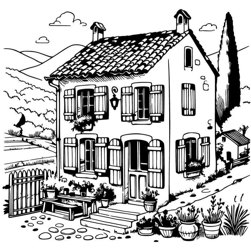a provençal house