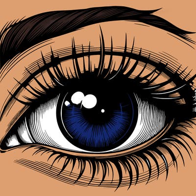 realistic eye