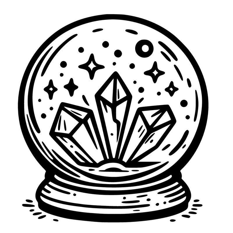 psychic crystal ball