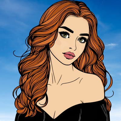 beautiful realistic girl