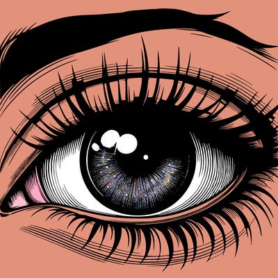 realistic eye
