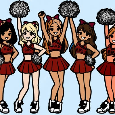 cheerleaders