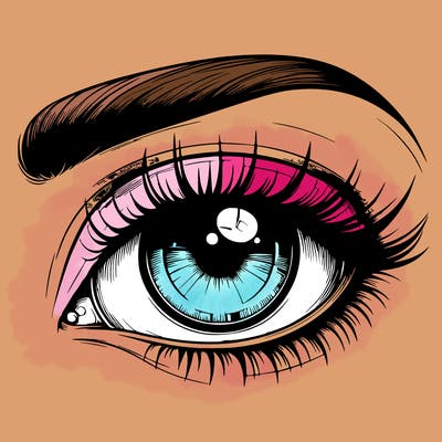realistic eye