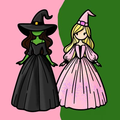 wicked elphaba and glinda